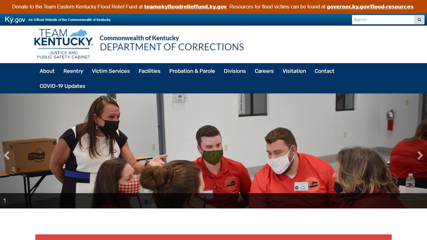 Welcome - Department of Corrections